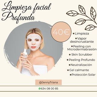 Limpieza y tratamientos faciales