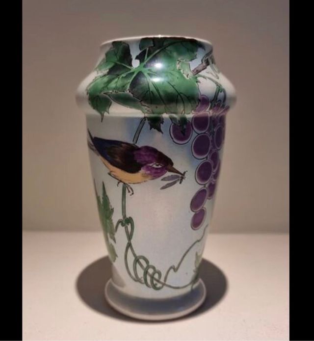 Cuenco y jarron Art Deco. Shelley 1919