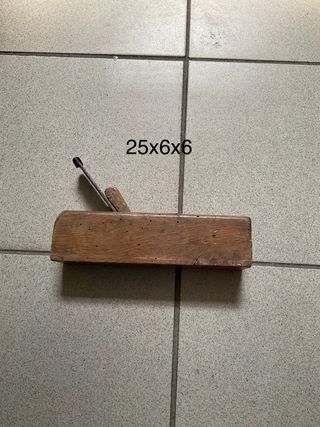 Pialla antica manuale da falegname in legno