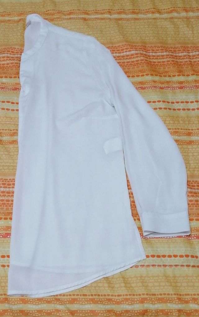 Camicia Adam gocce di Elena bianca TG 50