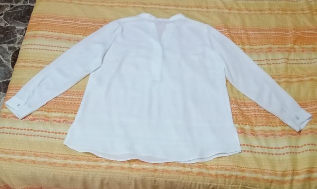 Camicia Adam gocce di Elena bianca TG 50