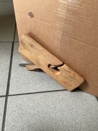 pialla manuale in legno da falegname