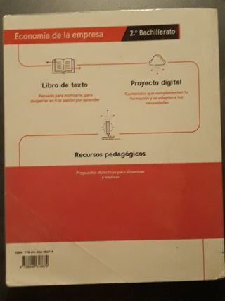 Economía de la empresa 2 bachillerato