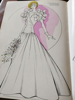 Revista de moda italiana de los años 80