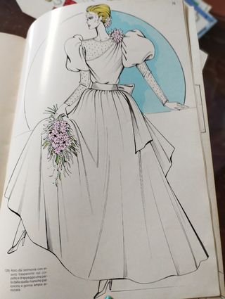 Revista de moda italiana de los años 80