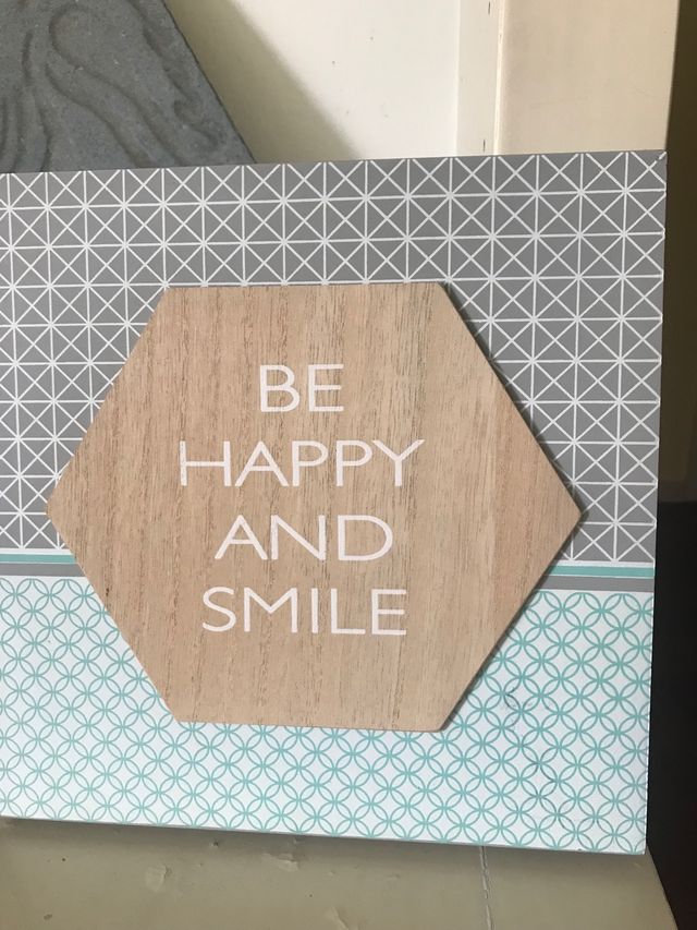 Letrero frase motivacional