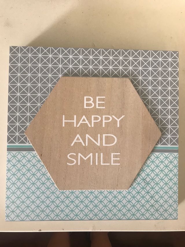 Letrero frase motivacional