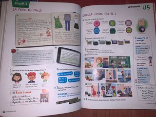 Libro francés 1 eso Santillana