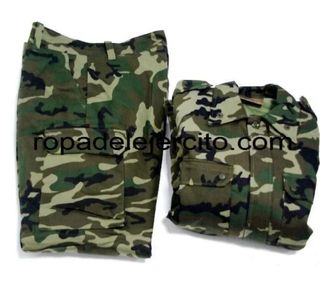 Lote 29 Uniforme boscoso frio extremo