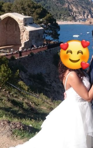 Vestido de boda talla 38-40