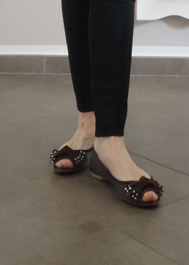 Ballerine marroni Romano Calzature tg 39