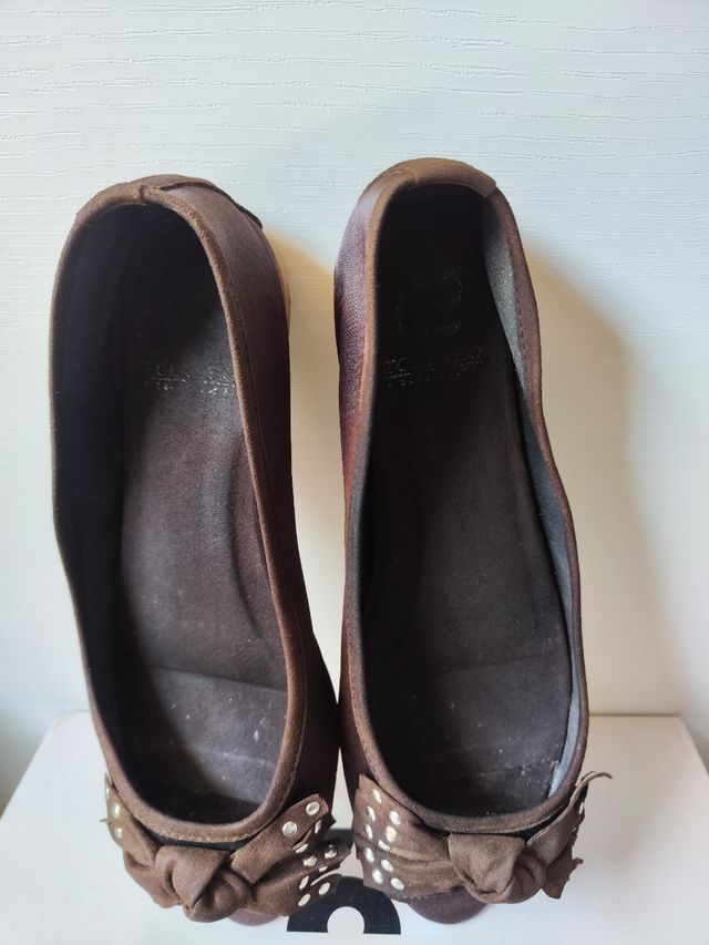 Ballerine marroni Romano Calzature tg 39