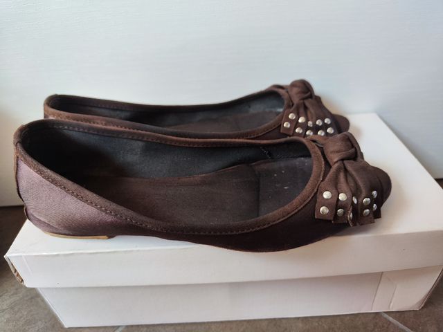 Ballerine marroni Romano Calzature tg 39