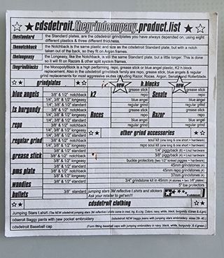 Grindplates CDS DETROIT - 2 conjuntos + oferta