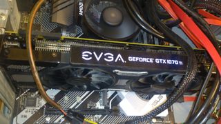 Tarjeta gráfica EVGA GTX 1070 Ti 8GB