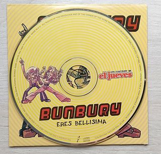 CDSingle Promo "Eres bellísima" (Bunbury)