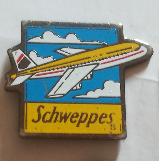Pins bebida Schweppes