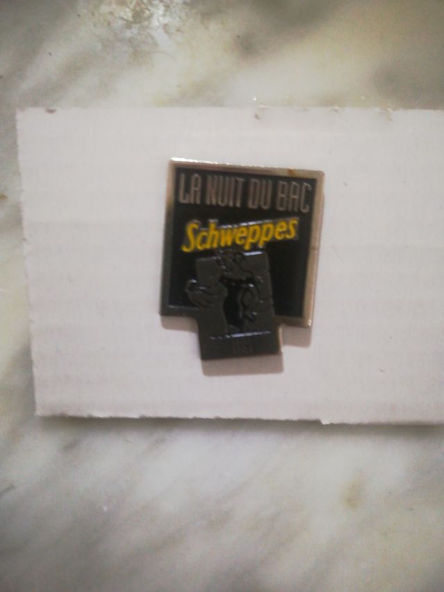 Pins bebida Schweppes