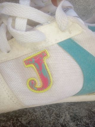 Zapatillas match worn medallista oro Fermín  cacho