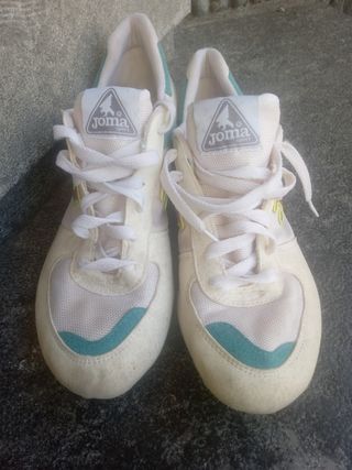 Zapatillas match worn medallista oro Fermín  cacho