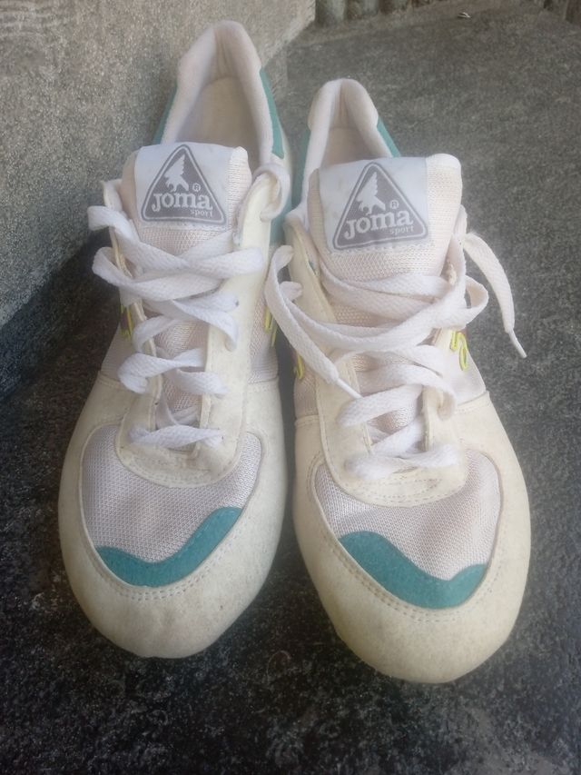 Zapatillas match worn medallista oro Fermín  cacho