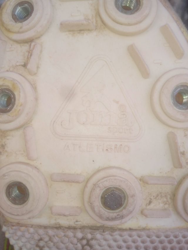 Zapatillas match worn medallista oro Fermín  cacho