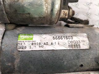 D6G33 MOTOR ARRANQUE OPEL COMBO Furgoneta/monovolu