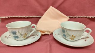 Tacitas de porcelana antiguas