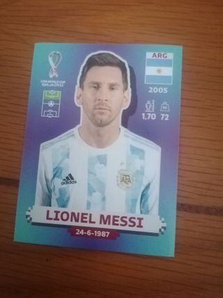 Cromo Messi Mundial Qatar 2022