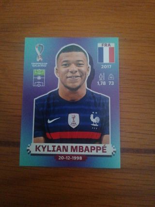 Cromo Mbappé Mundial Qatar 2022