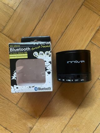 Altavoz Bluetooth de bateria