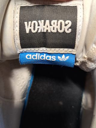 Zapatillas Adidas Sobakov blancas