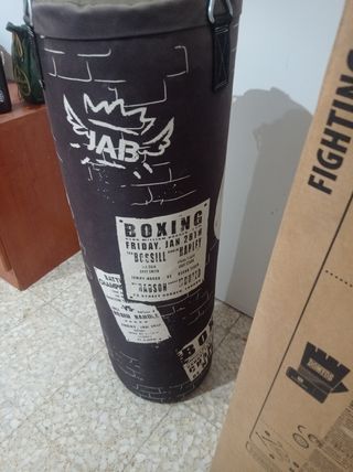 kit Saco de boxeo- guantes- comba