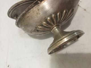 +200 AÑOS NAVETA IGLESIA LATON PLATEADO