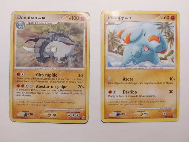 Carte Pokémon: Phanpy e/o Donphan
