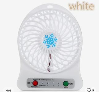 Mini Ventilador  usb para playa