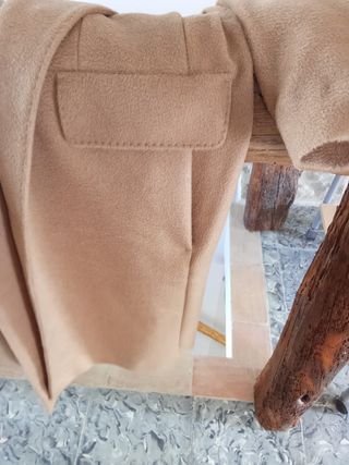 Abrigo piel de camello