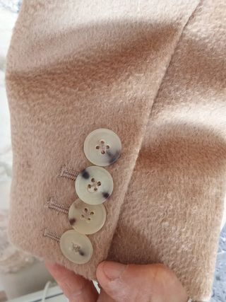 Abrigo piel de camello