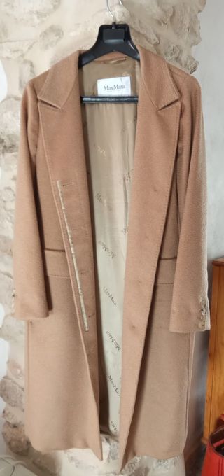 Abrigo piel de camello