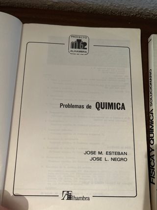2 libros fisica y quimica