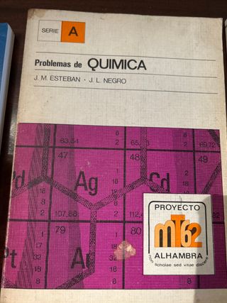 2 libros fisica y quimica
