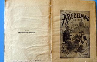 ABECEDARIO DE LA VIRTUD DEDICADO A LOS NIÑOS 1911