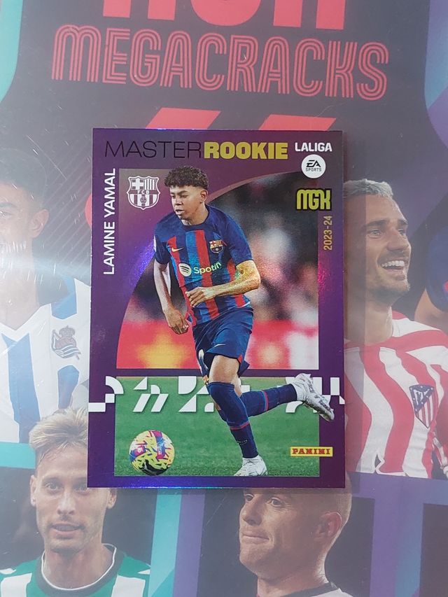 Carta Lamine Yamal Master Rookie Megacracks de segunda mano por 15 EUR