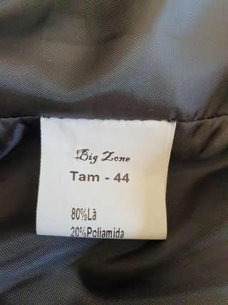 Casaco Comprido preto