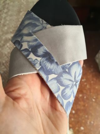 Chanclas de piel bajada de precio
