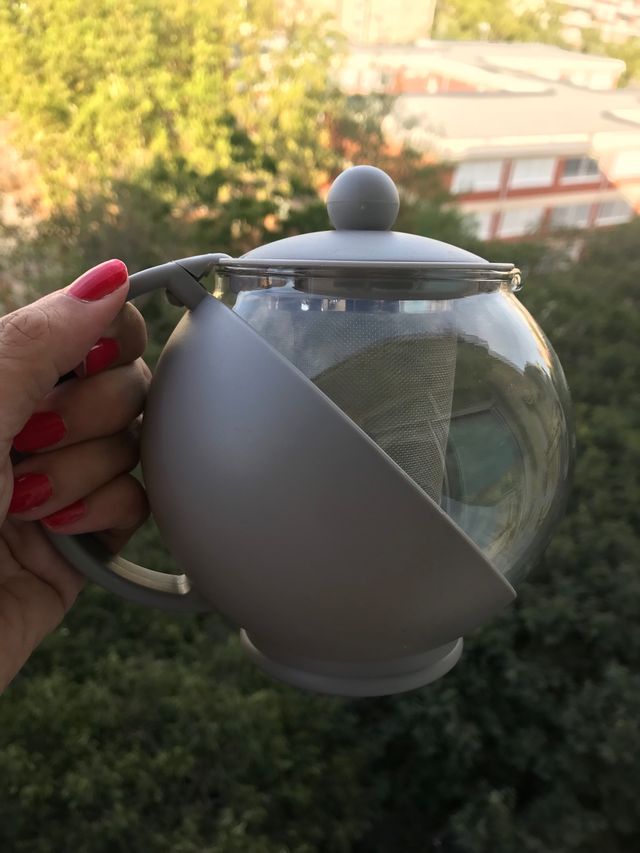 Tetera de cristal