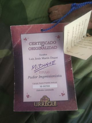 Escultura "Pudor Impresionista", Edición Limitada