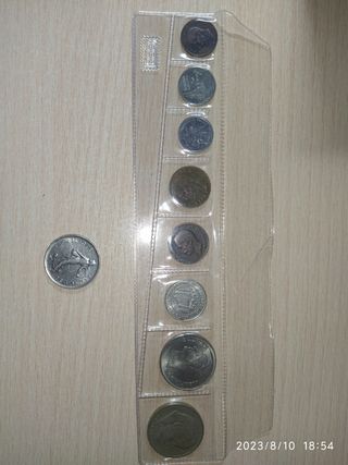 L9* Lote 9 monedas, 7 países. Todas x 6€