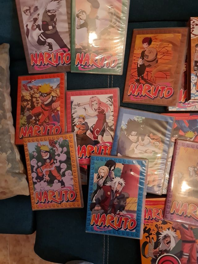 Naruto DVD 1-7 box