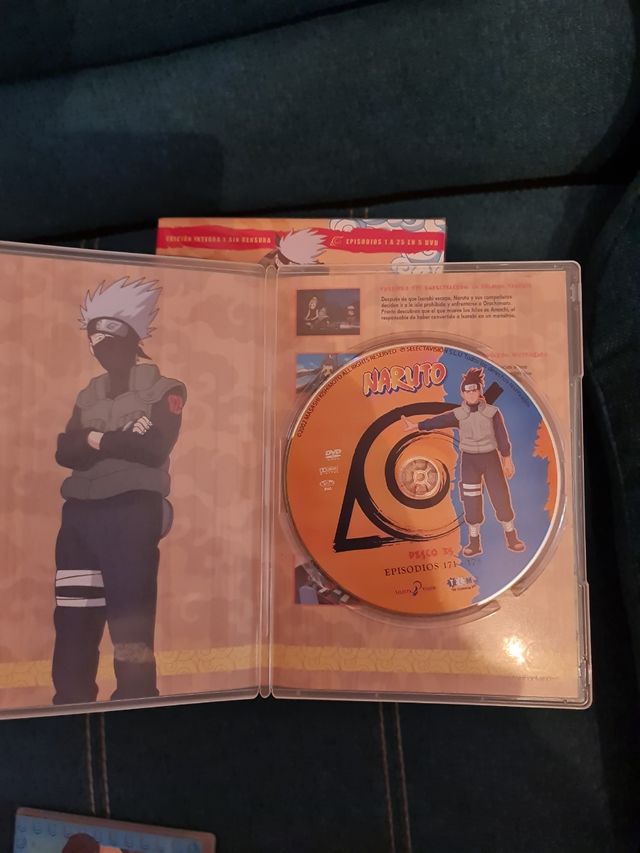 Naruto DVD 1-7 box